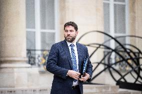 Weekly Cabinet Meeting - Paris