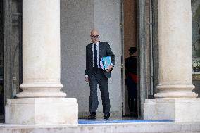Weekly Cabinet Meeting - Paris