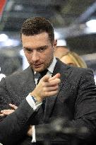 Jordan Bardella and Eric Ciotti visit MILIPOL Paris 2025 - Villepinte