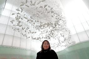 Chiharu Shiota's Art Installation Moment the Snow Melts at Mudec - Milan