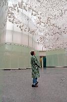Chiharu Shiota's Art Installation Moment the Snow Melts at Mudec - Milan