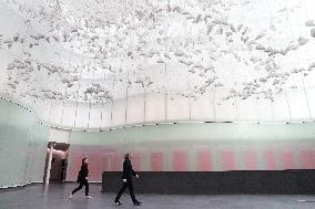 Chiharu Shiota's Art Installation Moment the Snow Melts at Mudec - Milan