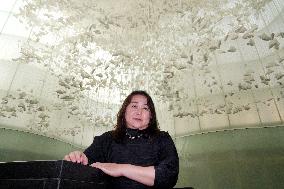 Chiharu Shiota's Art Installation Moment the Snow Melts at Mudec - Milan