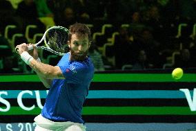 Davis Cup 2025 - Team France v Team Belgium - Italy