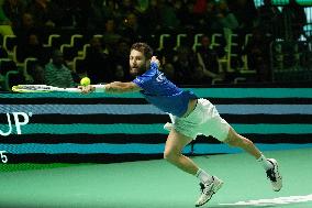 Davis Cup 2025 - Team France v Team Belgium - Italy