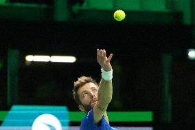 Davis Cup 2025 - Team France v Team Belgium - Italy