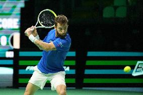 Davis Cup 2025 - Team France v Team Belgium - Italy