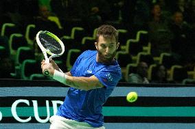 Davis Cup 2025 - Team France v Team Belgium - Italy