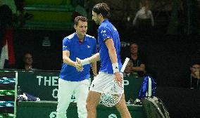 Davis Cup 2025 - Team France v Team Belgium - Italy