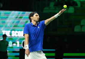 Davis Cup 2025 - Team France v Team Belgium - Italy