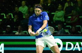 Davis Cup 2025 - Team France v Team Belgium - Italy