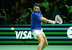 Davis Cup 2025 - Team France v Team Belgium - Italy