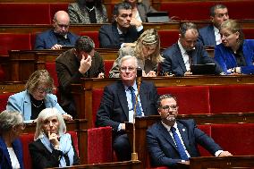 Questions To French Government Assembly - Paris