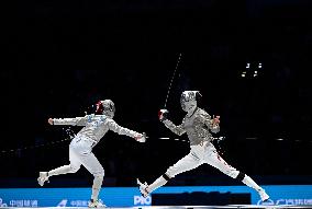 Fencing at China's 15th National Games - Hong Kong