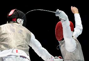 Fencing at China's 15th National Games - Hong Kong