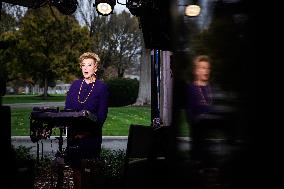 DC: Education Sec. Linda McMahon at White House