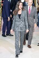Queen Letizia At Data that improve lives Event - Madrid