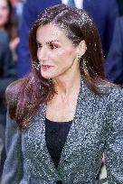 Queen Letizia At Data that improve lives Event - Madrid