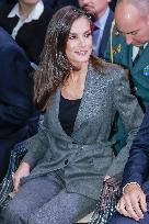 Queen Letizia At Data that improve lives Event - Madrid