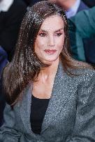 Queen Letizia At Data that improve lives Event - Madrid