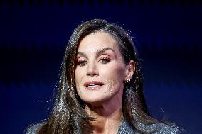 Queen Letizia At Data that improve lives Event - Madrid