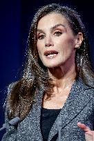 Queen Letizia At Data that improve lives Event - Madrid