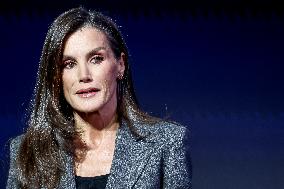 Queen Letizia At Data that improve lives Event - Madrid