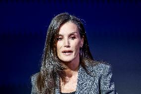 Queen Letizia At Data that improve lives Event - Madrid