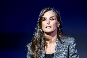 Queen Letizia At Data that improve lives Event - Madrid