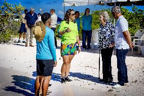 Princess Beatrix Visits Bonaire - The Netherlands