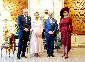 Dutch Royal Couple Receives Grand Duke And Duchess of Luxembourg - The Netherlands