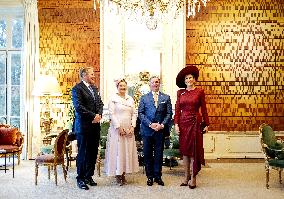 Dutch Royal Couple Receives Grand Duke And Duchess of Luxembourg - The Netherlands