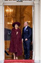 Dutch Royal Couple Receives Grand Duke And Duchess of Luxembourg - The Netherlands