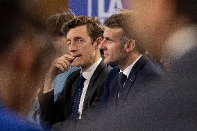 Macron Speaks to Readers of La Voix du Nord - Arras