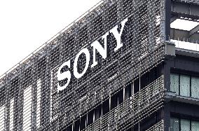 Sony sign and logo