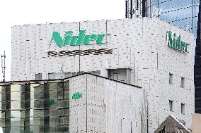 Nidek exterior and signboard