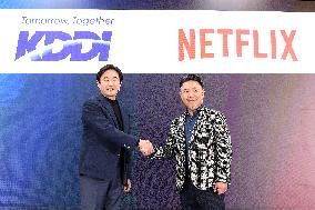 KDDI New Service Launch Event