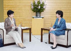 Japan PM Takaichi meets Tokyo Gov. Koike