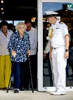 Princess Beatrix Visits Bonaire - Netherlands