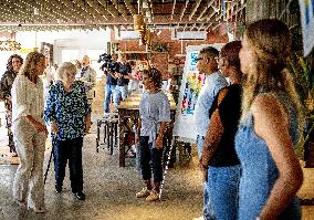 Princess Beatrix Visits Bonaire - Netherlands