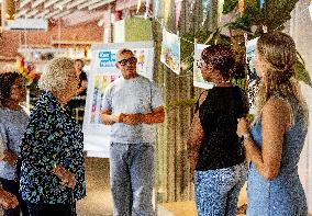Princess Beatrix Visits Bonaire - Netherlands