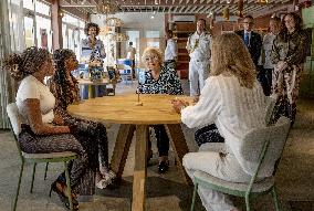 Princess Beatrix Visits Bonaire - Netherlands
