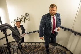 Press conference of Tallinn coalition talks