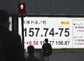 Dollar surges to 10-month high against yen