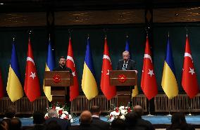 Erdogan Meets Zelensky - Ankara