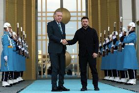 Erdogan Meets Zelensky - Ankara