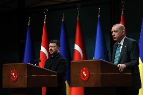 Erdogan Meets Zelensky - Ankara