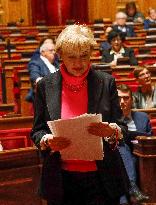 Debate on The Social Security Bill in The Senate - Paris