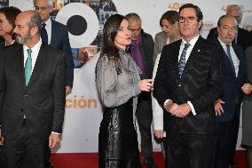 Queen Letizia At 40th Anniversary of Fundacion CEOE - Madrid