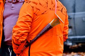 Hunting in Normandy in The Forest of Écouves - France